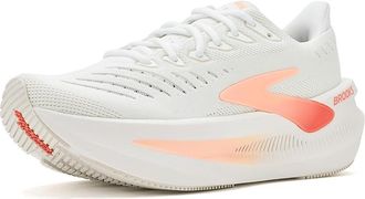 Brooks Glycerin Max 2 Womens Shoes White/Coral/Peach : 10.5 B - Medium, Synthetic