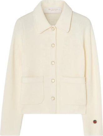 Busnel Maxinelle Jas - Dames - Jassen - Beige - Maat: M Wol