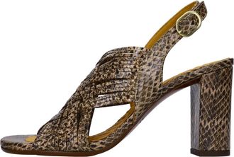 Chie Mihara Beyo High Heel Sandal - Dames - Sandalen met hakken - Veelkleurig - 38 1/2 EU - Leer - Schoenen