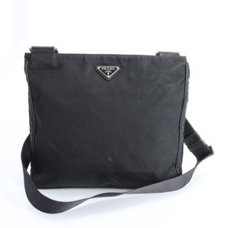 Prada Black Nylon Shoulder Bag (Pre-Owned)