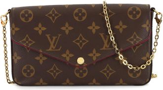 Louis Vuitton Brown Monogram Monogram Chain/Shoulder Wallet (Pre-Owned)