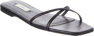 Toteme Toteme Crossover Leather Sandal