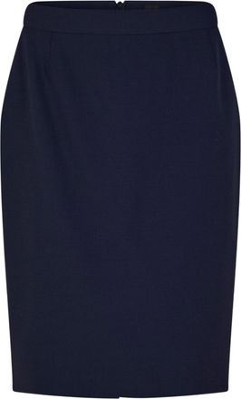 HUGO BOSS Vilea slanke kokerrok voor dames (Marine)