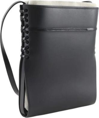 Loewe Pre-owned Shoulder Bag - Dames - Vintage Tas - Zwart - ONE Size - Leer - Vintage