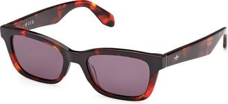 adidas OR0117 54A Mens Sunglasses Tortoiseshell Size 53