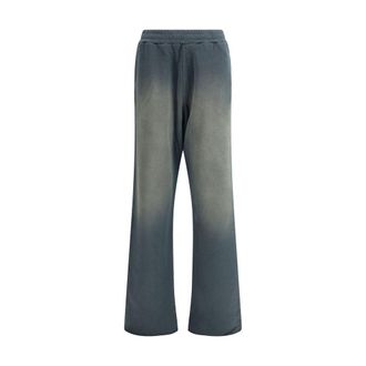 Golden Goose Gouden Gans Blauwe Katoenen Joggingbroeken (Trainingsbroek)