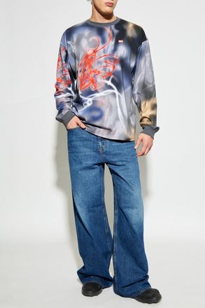 Diesel T-shirt T-BOXT-LS-V4, Mens, Multicolour