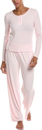 Honeydew Intimates 2Pc Blissful Long Henley Set
