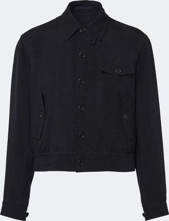 Giorgio Armani Jacquard blouson jacket