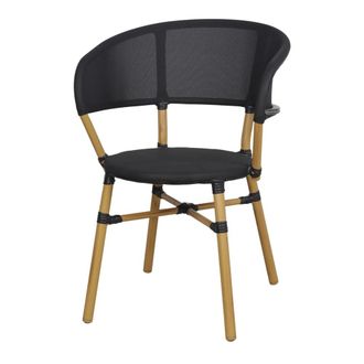 MisterWils Silla De Exterior Arhiza - Marr&oacute;n,negro - 78x56x57