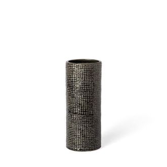 Mercana Kona II Medium Black and Gold Ceramic Vase at Nordstrom