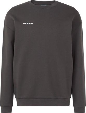 Mammut Mammut Base ML Crew Neck Mini Logo Pullover f&uuml;r Herren | grau