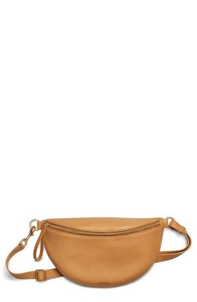 Shinola Leather Sling Bag in Honey at Nordstrom