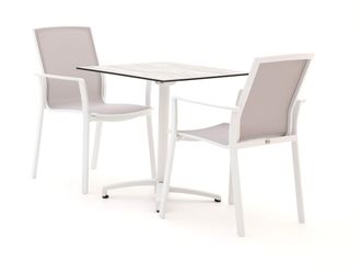 Bellagio la vita attrattiva Bellagio Dranera/Canzo 70cm dining tuinset 3-delig stapelbaar