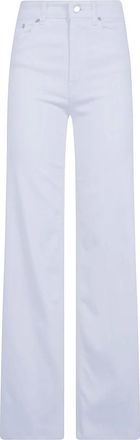 Lois Jeans, Dames, Wit, W28, Denim, Palazzo Edge Jeans