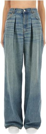 Haikure Candy Jeans - Dames - Loose Fit Jeans - Blauw - W28 - Katoen - Jeans