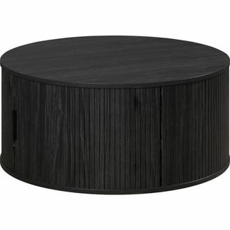 Trendteam Trend-team Mesa De Centro Redonda Negra 80 Cm
