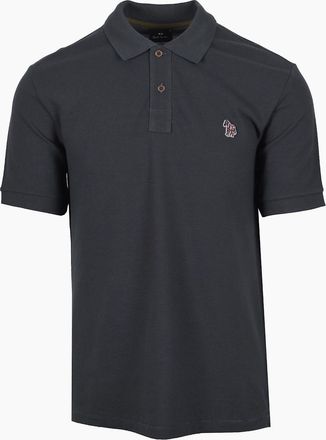 Paul Smith Mens PAUL SMITH REG FIT POLO GREY - Size: 46