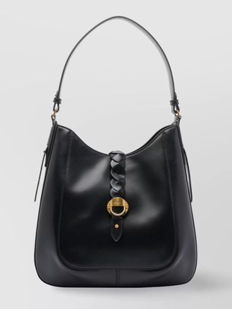 Isabel Marant adjustable leather shoulder bag with braided handle