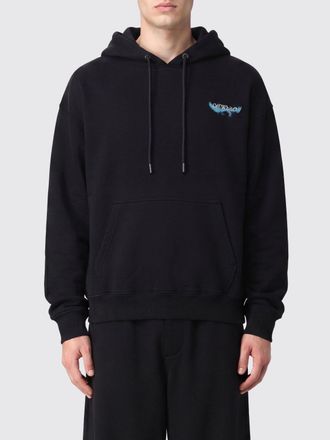 Off-white Felpa con cappuccio relaxed fit in cotone con logo Arrow