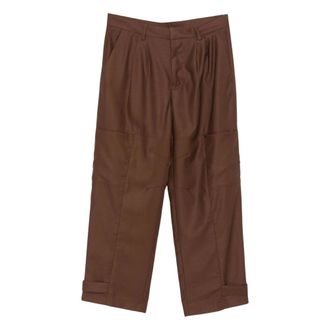 Costumein Broeken, Heren, Bruin, L, Cropped broeken