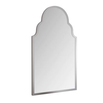STILVORA Espejo Rectangular De Pared Con Marco De Metal Para Ba&ntilde;o Recibidor O Dormitorio De Vidrio Plata 61 X 101 Cm