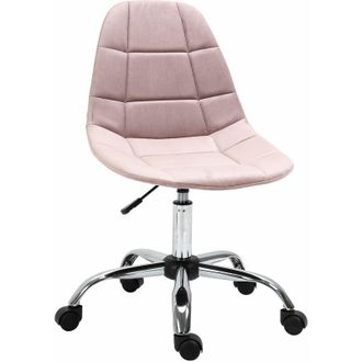 Vinsetto Vinsetto - Sedia Girevole per Ufficio Design Ergonomico e Regolabile Rosa