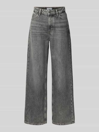 Marc O'Polo Denim Marc OPolo Denim Wide Leg Jeans aus reiner Baumwolle in Hellgrau, Gr&ouml;&szlig;e 31/32