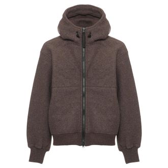 Canada Goose Heren, Sweatshirts & Hoodies, Bruin, Maat: L Fleece