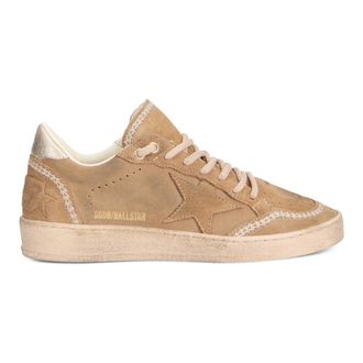Golden Goose Ball Star Trainers - female - Golden Goose - Sneakers - Brown - 5 UK - Shoes