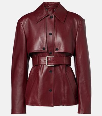 Sportmax Chaqueta convertible Stenzone de piel