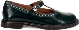 Chie Mihara Ballerina Shoes, female, Green, 3 UK, Jarumi Mary Jane Flats