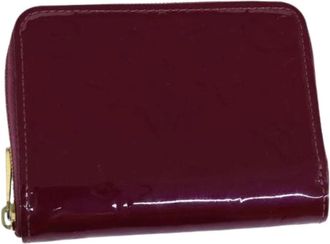Louis Vuitton Pre-owned Wallets, female, Purple, Size: ONE SIZE Pre-owned Leather Wallet