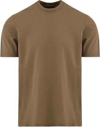 FILIPPO DE LAURENTIIS T-shirt - Heren - T-shirts - Groen - M - Katoen - Tops