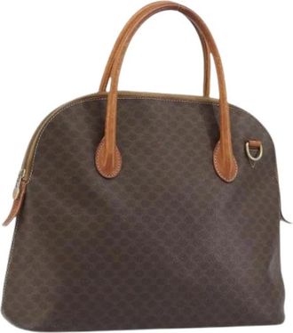 Celine Pre-owned Vintage Hand Bag - Dames - Vintage Handtas - Bruin - ONE Size - Leer - Vintage