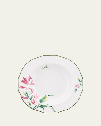 Ginori 1735 Florenza Malva Soup Plate, 10.6 oz
