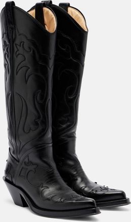 Gabriela Hearst Capitana leather cowboy boots