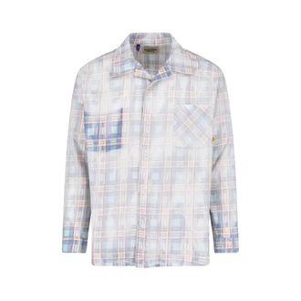 Gallery Dept. Casual Shirts, male, White, Size: XL Top025 Plaid Shirt
