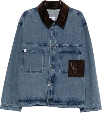 Charles Jeffrey Loverboy Outerwear Charles Jeffrey Loverboy - Heren - Spijkerjassen - Veelkleurig - L - Denim - Jassen