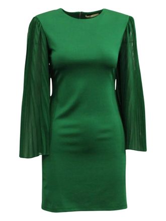 Alice & Olivia long sleeve dress - women - Viscose - 8 - Green