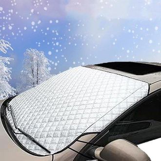No Brand Funda Protectora Antihielo Extendida Para Coche, Protecci&oacute;n Contra El Parabrisas Y La Nieve, Impermeable, Protecci&oacute;n Uv - Para Suv, Sedanes, Camioneta