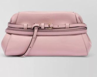Moschino leather clutch bag