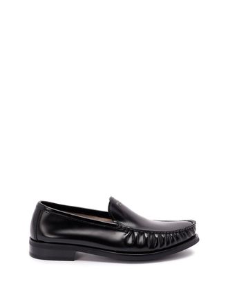 Prada Leather Slip-On Shoes − Sale: up to −50% | Stylight