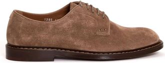Doucal's Bruine Su&egrave;de Derby Schoenen Ss 23 - Heren - Veterschoenen - Bruin - 40 EU - Su&egrave;de - Schoenen