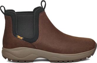 Teva Enkellaarsjes - Heren - Chelseaboots - Bruin - 47 EU - Leer - Schoenen