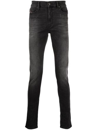 Diesel D-Istort skinny jeans - men - Cotton/Polyester/Spandex/Elastane - 30/32 - Black