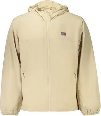 Tommy Hilfiger Beige Polyamide Mens Mens Jacket