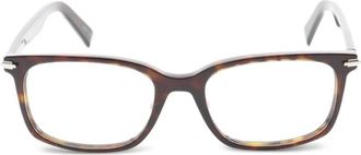 Dior Occhiali rettangolari CC anni 2000 - Marrone