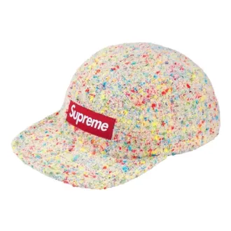 SUPREME SS26 Boucl&eacute; Camp Cap Multicolor SUP-SS26-1016-MLT