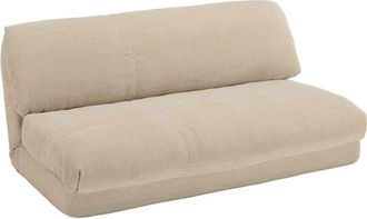 Macabane Sill&oacute;n convertible de 2 plazas en tejido color beige